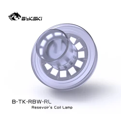 Bykski PC – refroidisseur d'eau avec éclairage pour réservoir cylindrique CT50/60, anneau 5V RBW LED B TK RBW RL 
