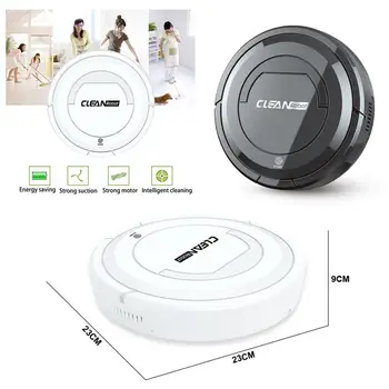 

Robot Vacuum Cleaner USB Charging Type Touch Automatic Smart Sweeping Robot Home Sweeping Machine Dust Collection Indoor White