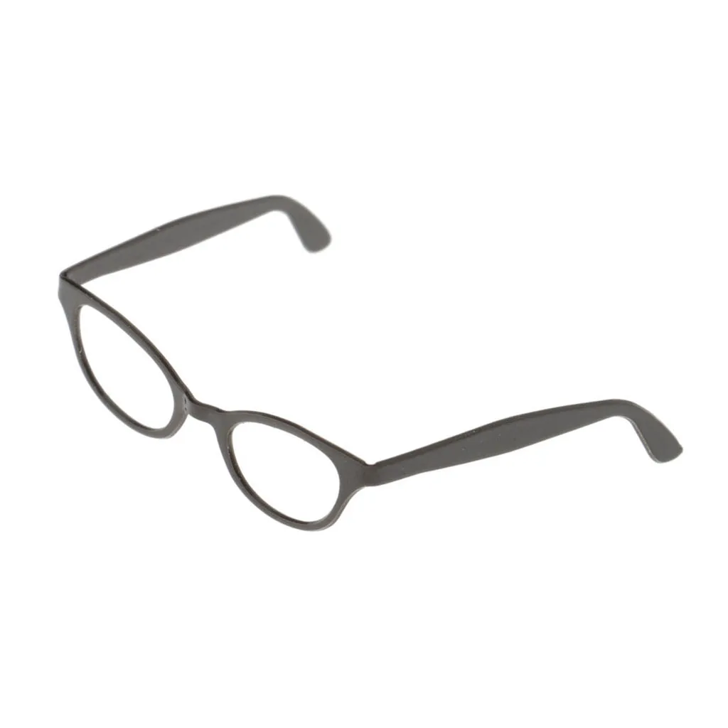 1/6 Metal Frame Lensless Retro Cool Doll Glasses Frame for 12 Inch TC Dragon Male Body BBI Hottoys DID HT DML /Kumik