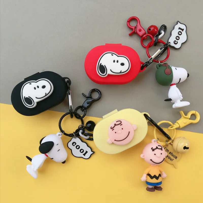 Милый мультяшный брелок для ключей "Улица Сезам", "Charlie коричневая", "Улица Сезам", силиконовый беспроводной чехол для зарядки наушников для Xiaomi Redmi, чехол