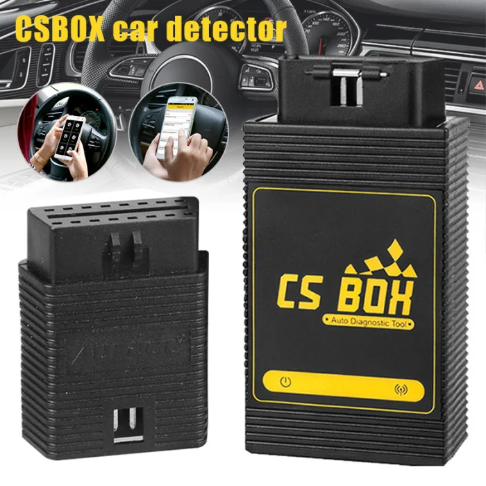CS BOX Автомобильный детектор OBD диагностическая мульти система WiFi подключение Android Запуск PUO88
