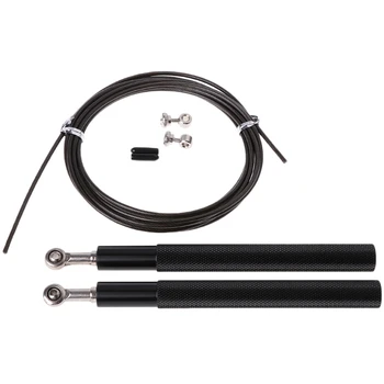 

Professional Speed Jump Rope For Boxing Fitness Skip Training With Spare Cable D5BA