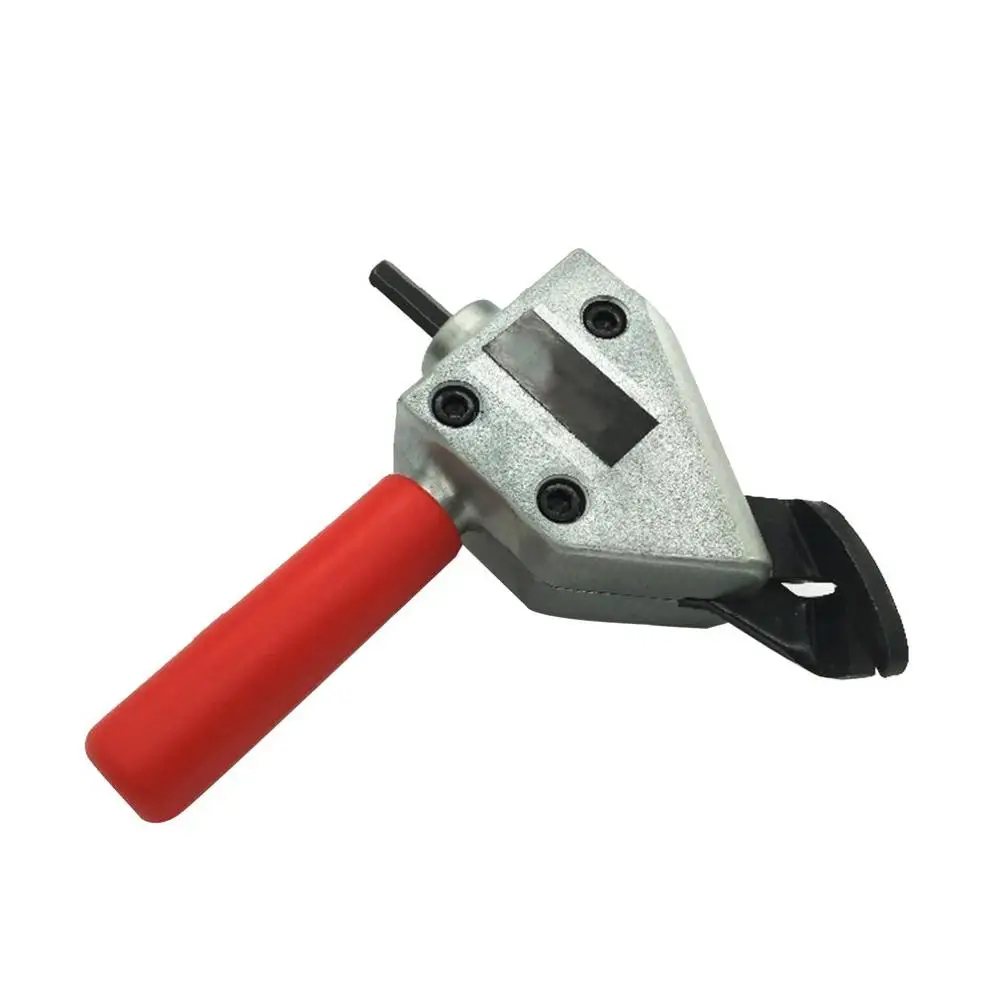 

Nibble Metal Cutting Sheet Nibbler Saw Cutter Tool Metal Plate Cut Power Tool Drill Attachment Cutting Tool Accessories