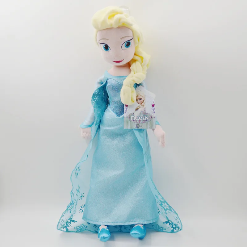 Anna & Elsa 봉제 인형, 독특한 선물, 귀여운 소녀 장난감, 공주 물건 인형, 소녀 생일 선물, 펠루시아 보네카 주게테, 40 cm, 50cm, 로트당 2 개