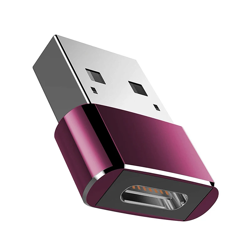 1pack pink Otg type C Usb 3,0 Usb C type-c адаптер Tipo C Usbc Otg конвертер данных для samsung S10 S9 huawei Oneplus Xiaomi type c Otg Jack - Цвет: 1pack pink