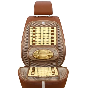 

2020 new Summer Car Seat Covers Bamboo Slice Massage Seat Mat Breathable Cooling Cushion Vehicle Accessories