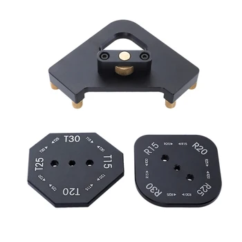 

Trimming Machine Engraving Machine Round Corner R Angle Round Arc Woodworking Semicircle Quick Positioning Template Tool