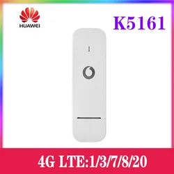 Desbloqueado huawei vodafone k5161 4g usb modem suporte lte: 2600/2100/1800/900/800 mhz