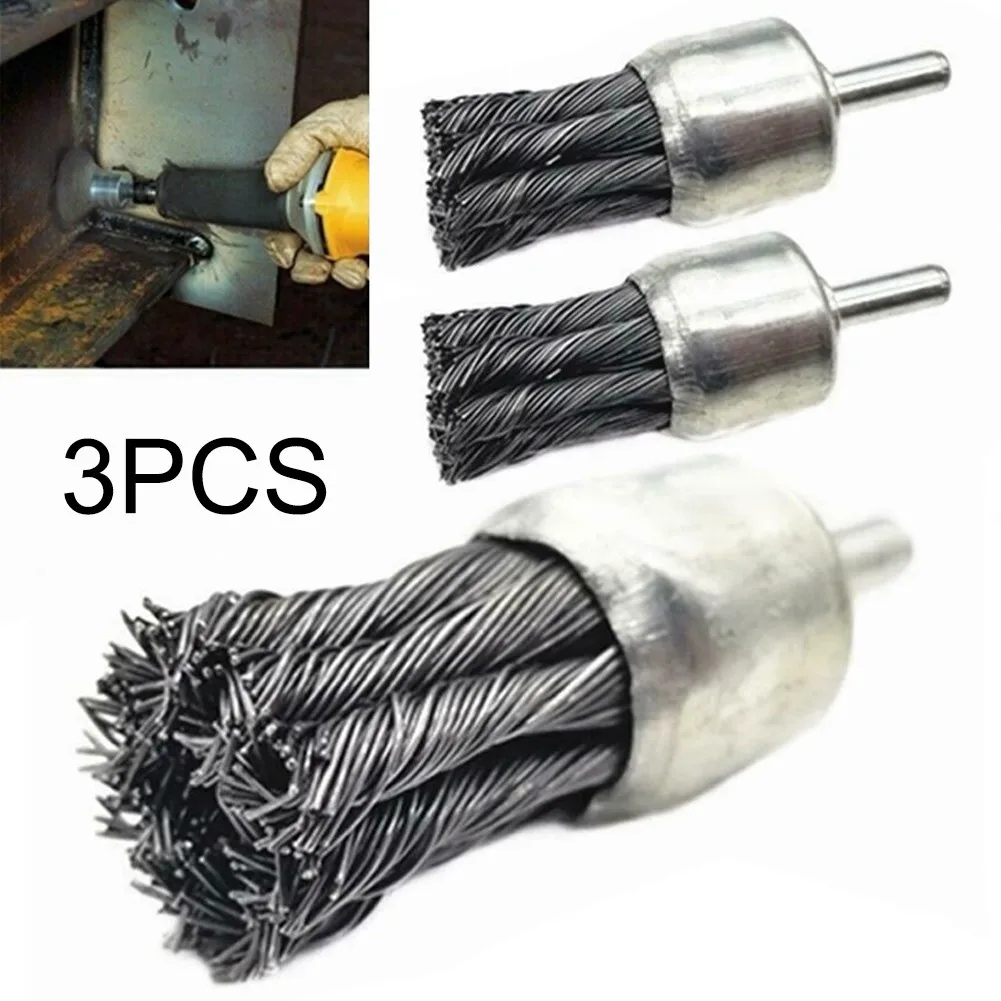 Die Grinder Cleaning Steel Knot Wire End Steel Brush Rust Paint Removal Tools Die Grinder Cleaning Steel Knot Wire End Steel Brush Rust Paint Removal Tools