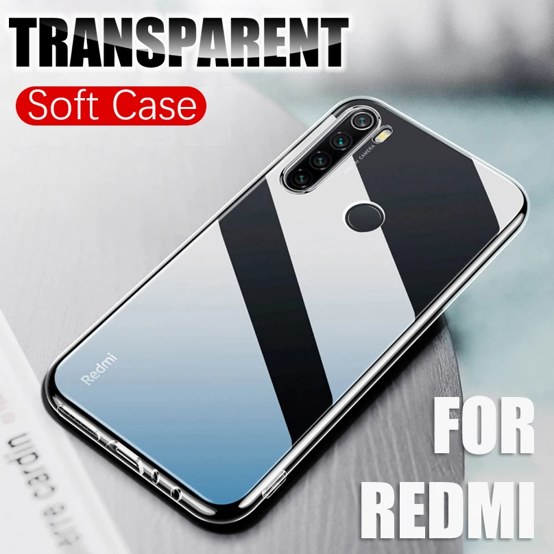 1.2Mm Ultra Thin Soft Silicone Case For Xiaomi Redmi Note 8 7 6 5 Pro Transparent TPU Clear Case For Redmi 5 Plus 6 6A 7 7A 8 8A