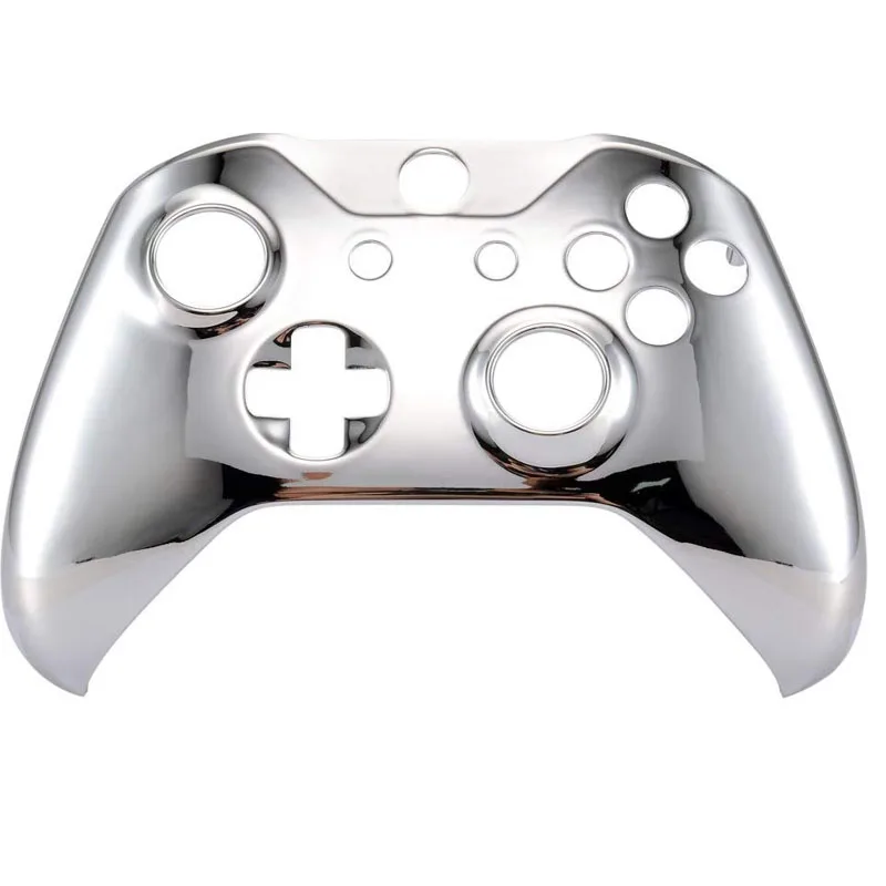 Хромированный передний корпус, чехол, Лицевая панель для microsoft Xbox One S и Xbox One X, Сменные запасные части для контроллера