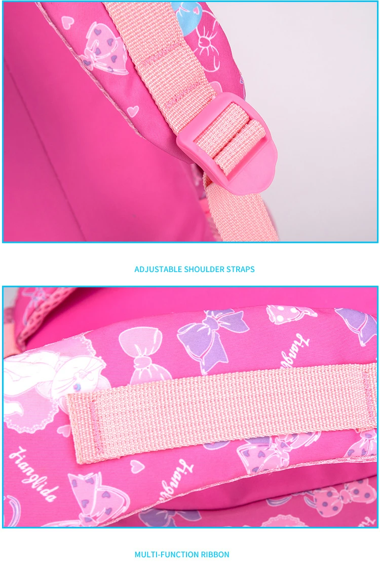 Beibaobao waterproof Children School Bags for Girls princess school Backpacks Kids Printing Backpacks set Schoolbag kids mochila