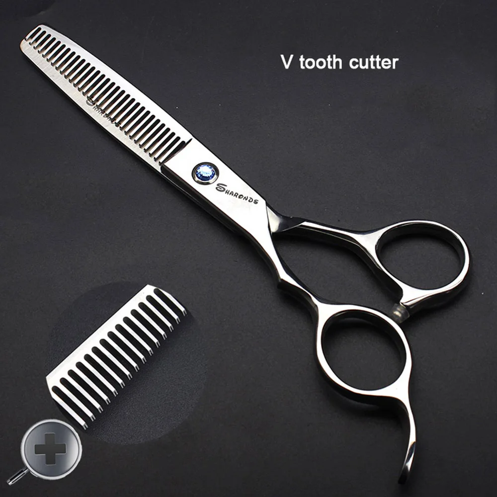 SKU-24-蓝钻 6寸 V齿牙剪