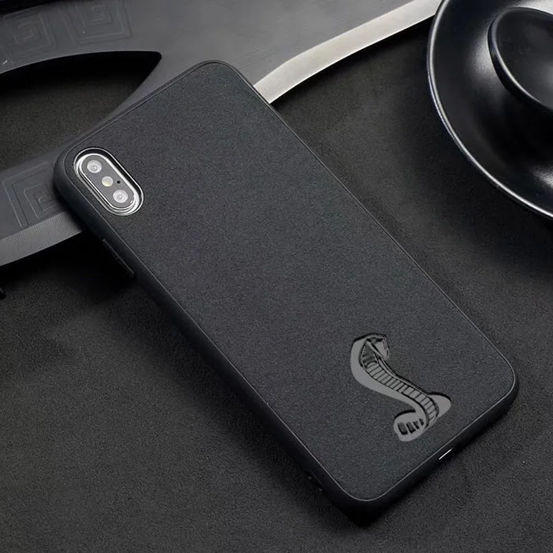 Luxury Racing-Inspired Leather Phone Case Cover