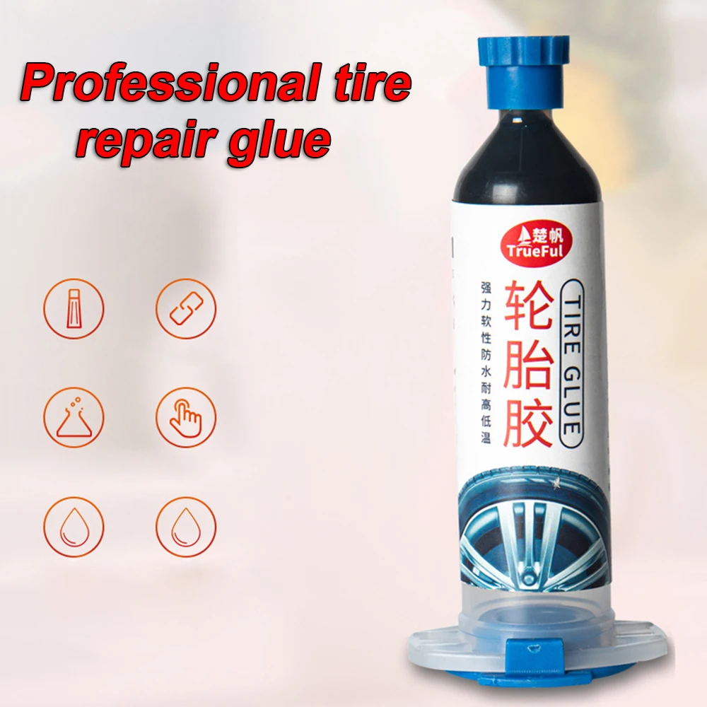 Car Trucks Tire Glue Rubber Handle Tyre Black Paste 30mL Waterproof Dent Supply Car Trucks Tire Glue Rubber Handle Tyre Black Paste 30mL Waterproof Dent Supply