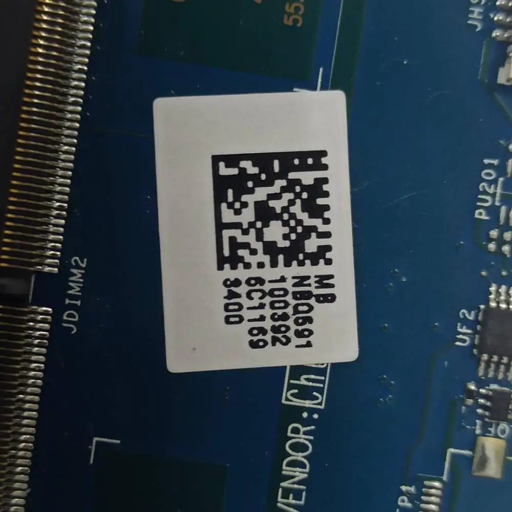 An515-54 Motherboard La-h501p For Acer 