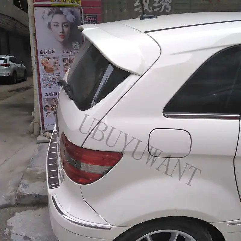 Fur Mercedes Benz B Klasse B200 2009 2010 2011 Auto Hinten Stamm Spoiler Abs Material Primer Farbe Auto Schwanz Flugel Dekoration Fur B200 Spoilers Wings Aliexpress