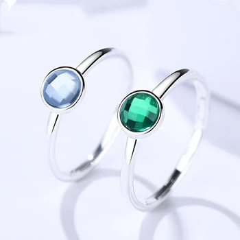 

Genuine S925 sterling silver ring female exquisite fashion wild inlaid zircon joint ring simple and elegant ring