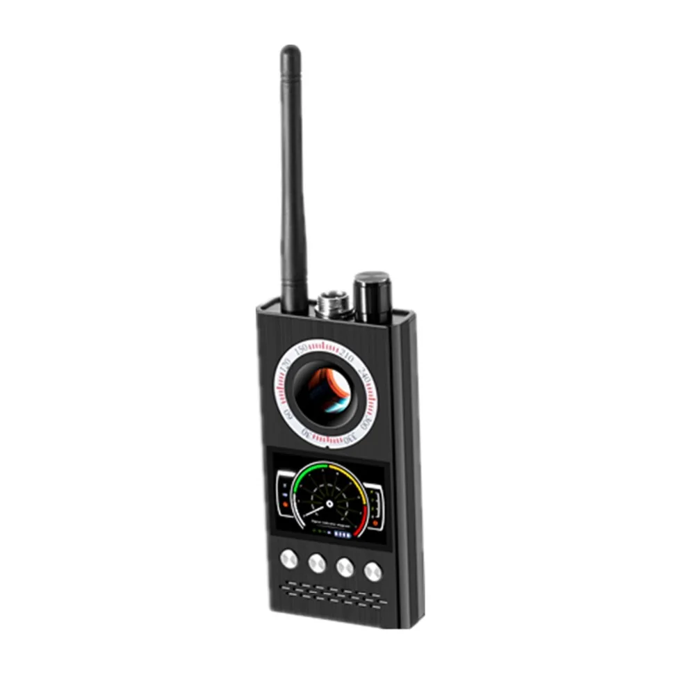 New Anti-Spy Detector Wireless RF Signal Scanner Mini Camera Laser Lens GSM Device Finder GPS Tracker Locator K68