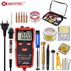 JCD – Kit de fer à souder à température réglable 80W, 220/110V, avec écran LCD, Station de travail, outils de réparation 