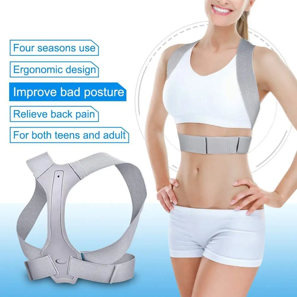posture corrector figure 8 Clavicle Support Brace to Improve Bad Posture, Thoracic Kyphosis, Shoulder Alignment