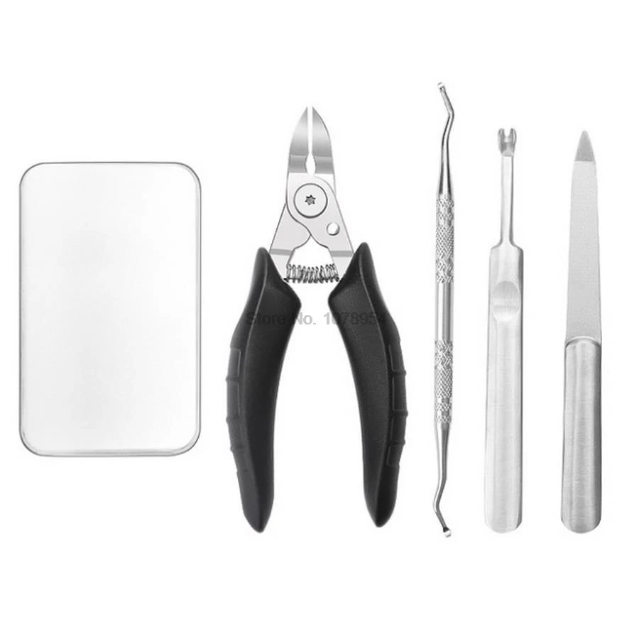 200set 1/4pcs Stainless Steel Pedicure Professional Nail Clipper Set