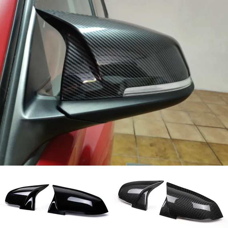 Coques De Rétroviseur En Fibre De Carbone Pour BMW E60/E61 2003-2007 - 2 Pièces, Remplacement Direct, Neuves