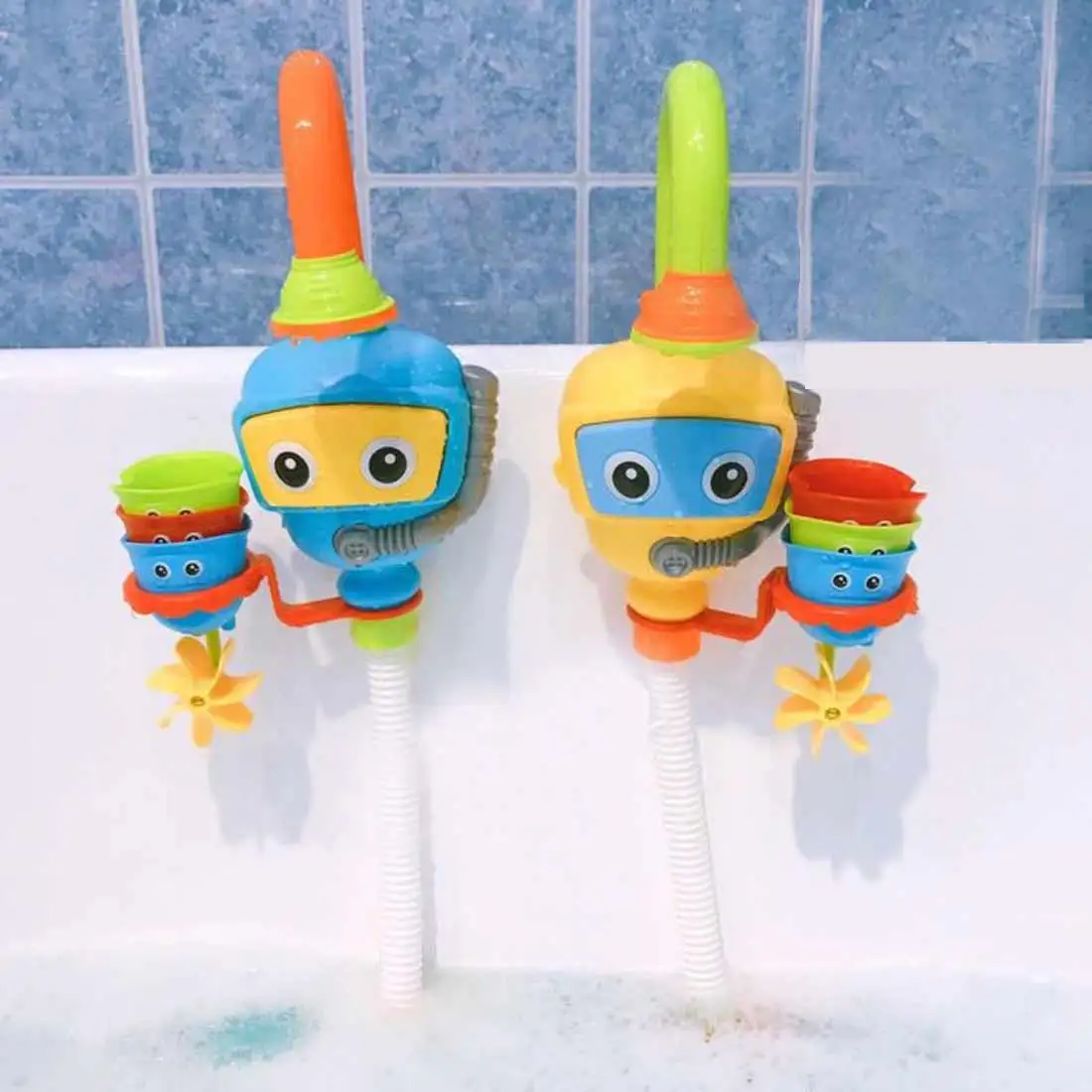 Водяное колесо душ спрей вода игра для ванной игрушки для ванной детские игрушки для ванной Аксессуары для ванной