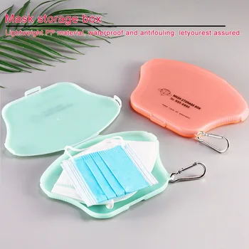 

Box To Store Masks Box Holder Mask Storage Portable Mask Folding Storage Box Creative Pp Plastic Box To Store Masks Home