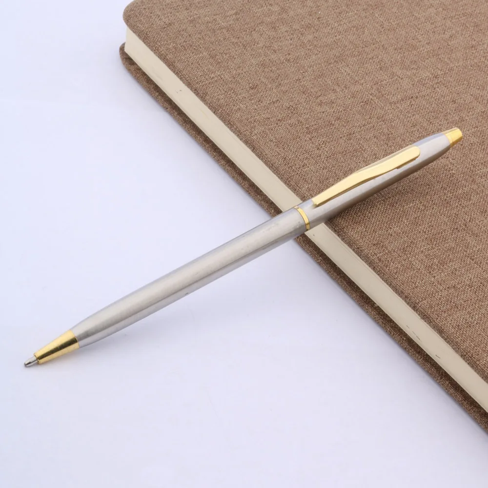 Офисная Студенческая ручка классического дизайна темно-синяя красная 0,7 ручка металлическая шариковая ручка - Цвет: A5