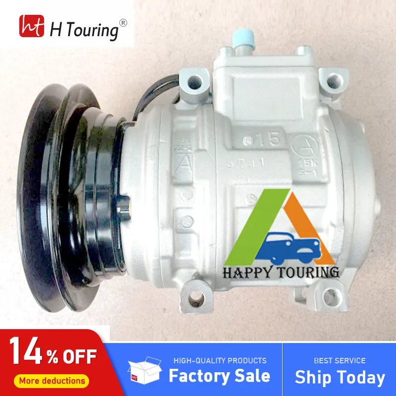 10PA15C авто ac компрессор 1A для Toyota Hilux LN105 LN106 1993 1997 12V 447200 0750 CM1655J 447300 1170 4472000750