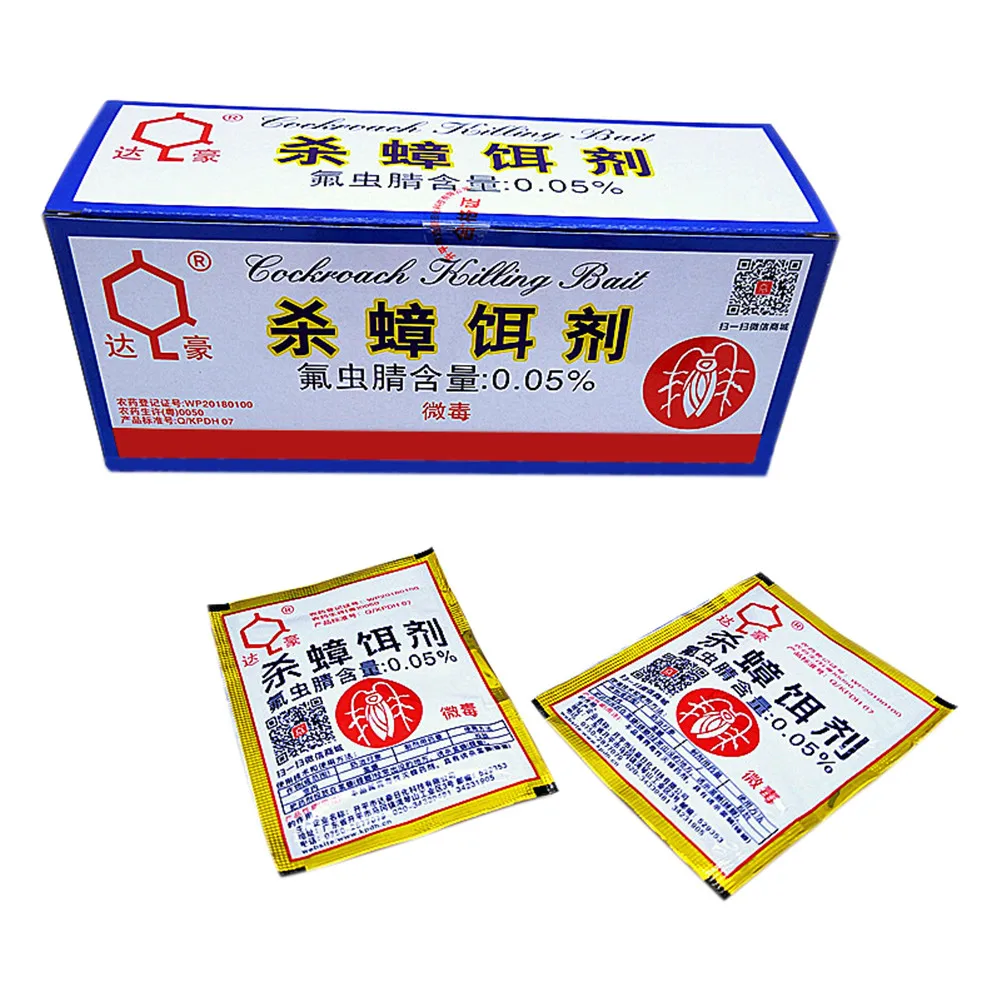 

Hot 1/50Pcs/set Green Leaf Powder Cockroach Killing Bait Insecticide Repellent Cockroaches Killer Repeller Trap Pest Control