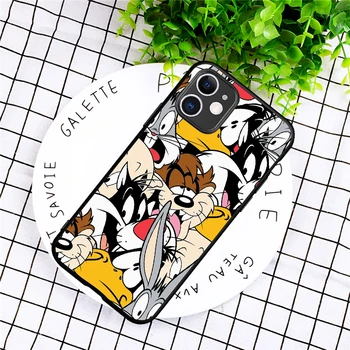 

fashion Cartoon Rabbit Wolf dog Phone Case for iPhone X XR XS 11 Pro Max 6 6S 7 8 Plus Oneplus 5T Pro 6T 7T Soft silicone tpu
