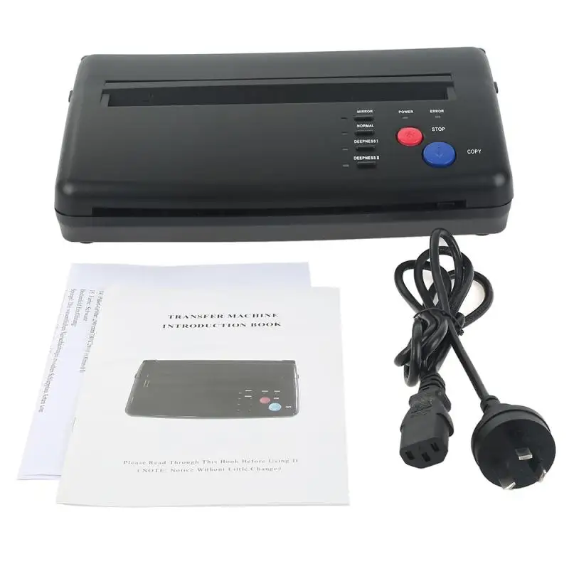 US $115.70 Copy Stencil Machine Tattoo Transfer Machine Printer Drawing Thermal Stencil Maker Copier for Tattoo Transfer Paper Supply