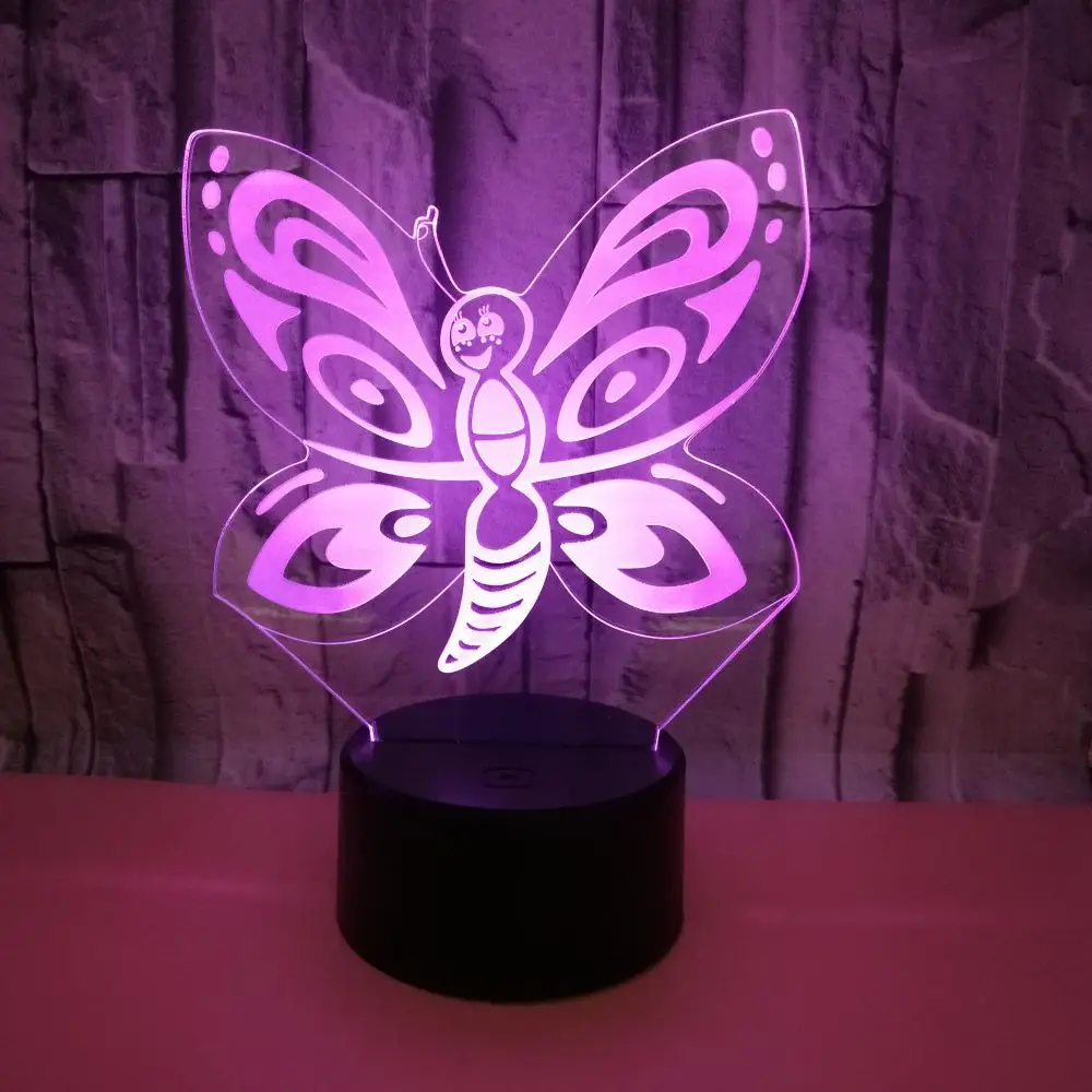 3D Led моделирование ночник Usb настроение милый мед сенсорная кнопка атмосферная настольная лампа детская спальня сон декоративное освещение для дома подарок