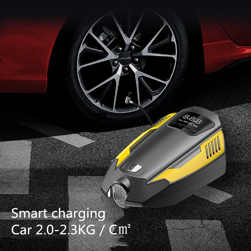 

Compresor De Aire 12 V De Coche Car Air Pump Double Cylinder Home Portable Emergency Tyre Tire Inflator Gonfleur Pneu Voiture