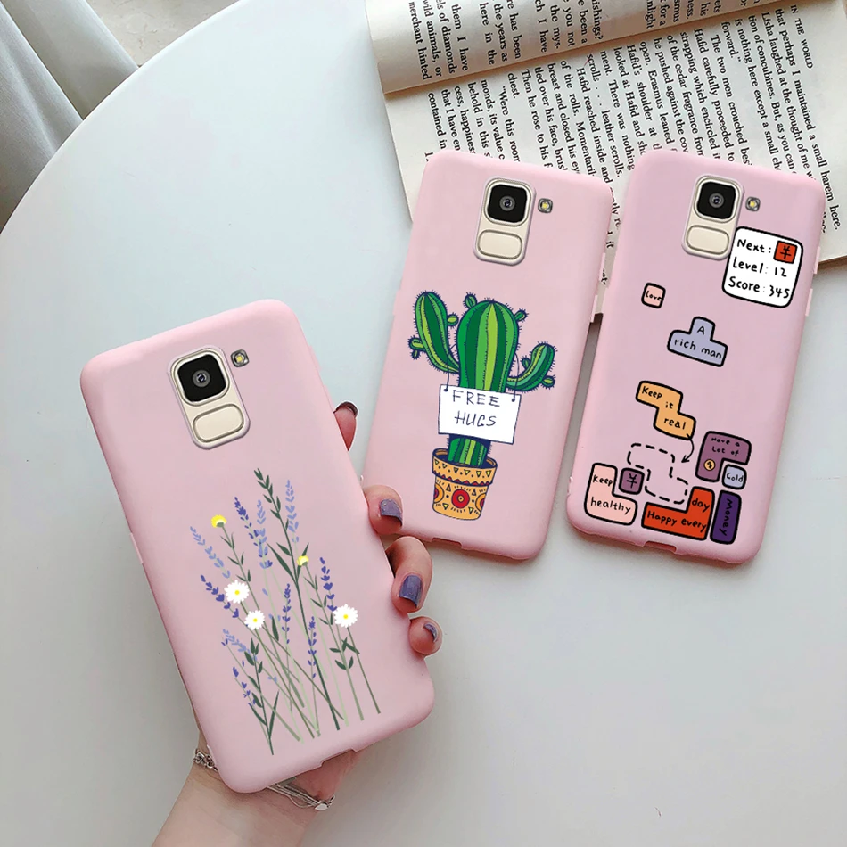 Cute Cartoon TPU Phone Case - Fun & Protective Cover for Samsung Galaxy J Series