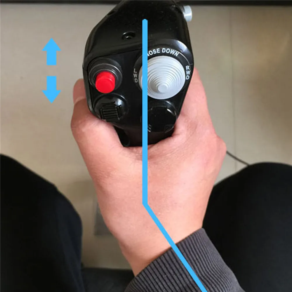 10cm/15cm/20cm Replacement Extension Rod Joystick Extension for Thrustmaster Warthog Joystick Parts Accessories