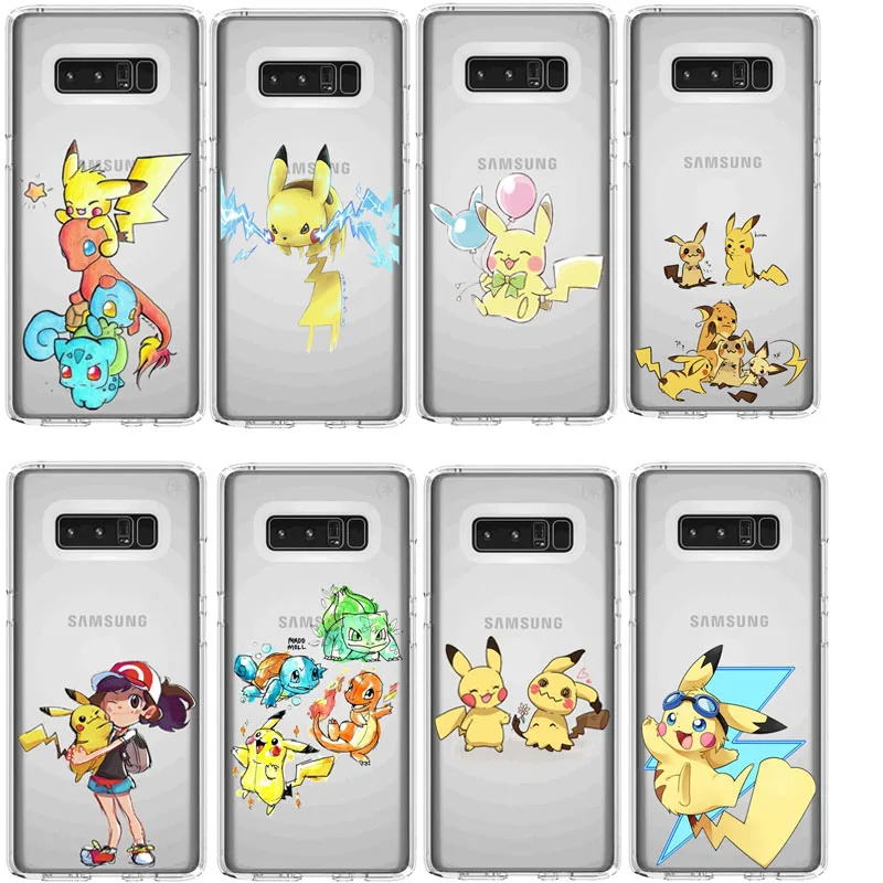 

Stylish and cute pokemons Pikachus funny naruto Soft SiliconeTPU Phone Case For Samsung 2018A6 S10 S10LITE S8 S9 S9PIUS S7EDGE