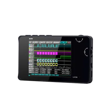 

Digital Logic Analyzer Portable 2.8" Screen 4 Channels Oscilloscope SPI IIC UART Programmable 100Msa/s Max Sampling Rate