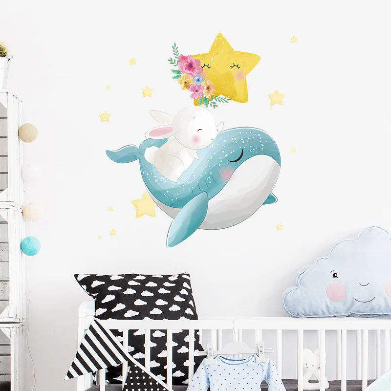 Vinyl cartoon wall stickers room decoration stickers children's room kindergarten decoration stickers wall stickers murals