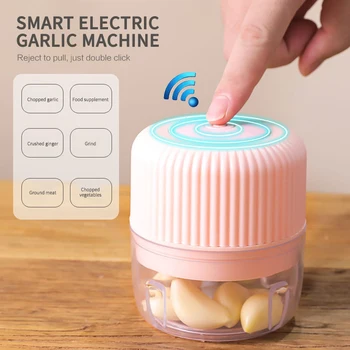 

Kitchen Electric Mini Food Garlic Vegetable Chopper Multi-function Rechargeable Processr Nut Meat Fruit Grinder Kitchen Tools