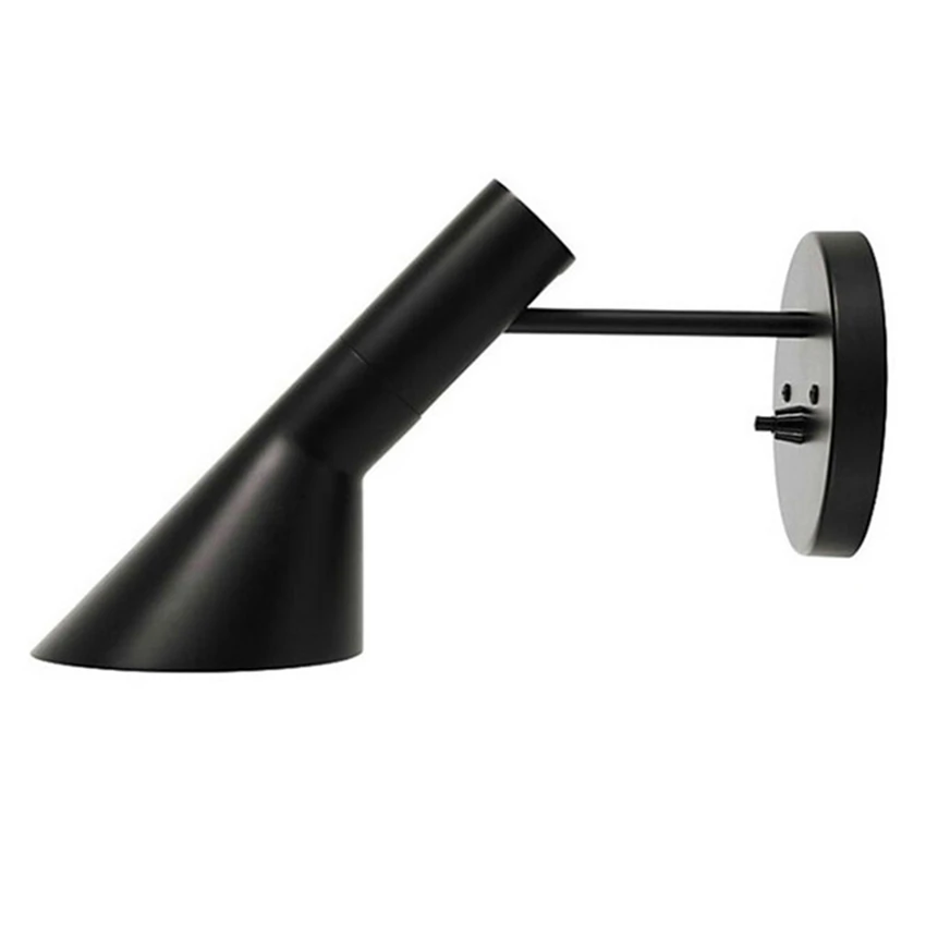 Скандинавские дизайнеры Железный AJ светодиодный настенный светильник для гостиной спальни современный прикроватный Светильник Внутреннее освещение Настенный светильник