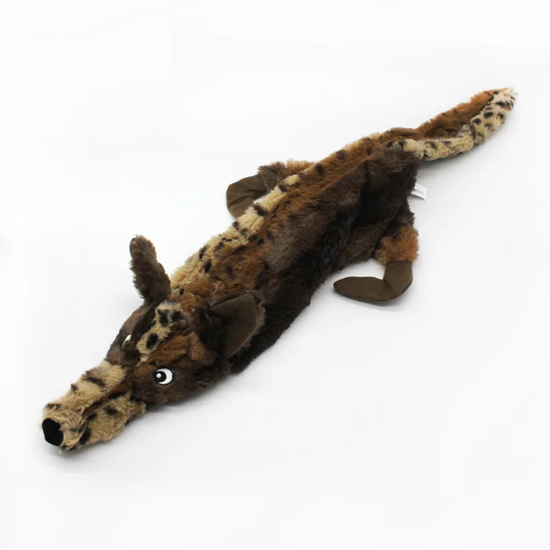 Новые милые плюшевые игрушки писк питомца волк кролик животные собака
