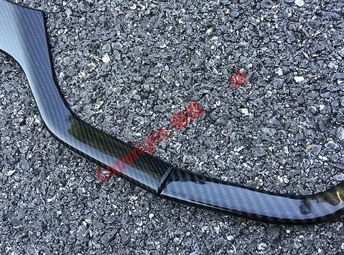 Carbon Fiber Style Interior Center Control Around Trim For Toyota C-HR CHR
