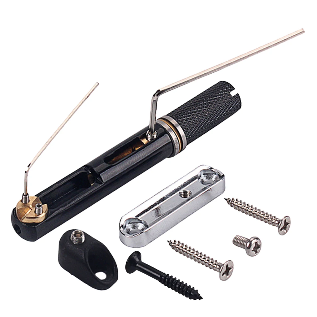 3x 5 Strings Electric Bass Bridge w/ Screws Wrench Bridge Base Accessories