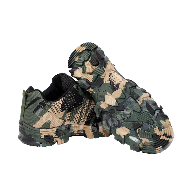 Стиль, армейский зеленый цвет, дышащие сетчатые кроссовки, Противоударная защитная обувь со стальным носком, рабочие ботинки для мужчин и женщин