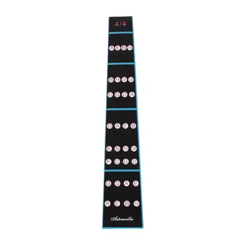 

New 1Pcs 4/4 Scale Violin Fiddle Fingerboard Finger Guide Label Stickers Note Chart Black