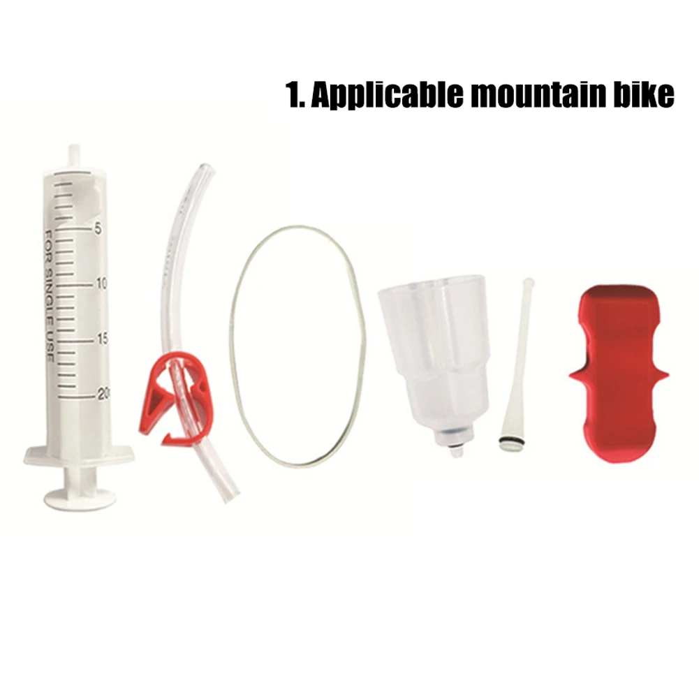 1 Set Bike Brake System Hydraulic Exhaust Kit Mineral Oil Funnel Group for MTB Road Bikes Bicycle Repair Tool | Спорт и развлечения