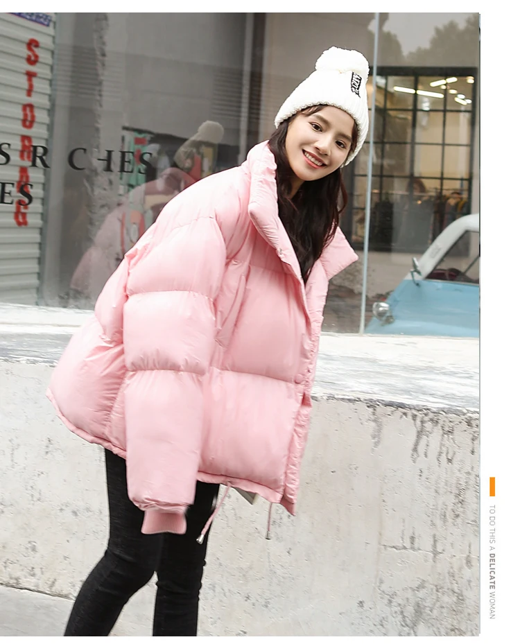 Photo Shoot+ Video down Jacket Cotton-padded Clothes down Coat Thick Cotton Overcoat Warm Good Quality